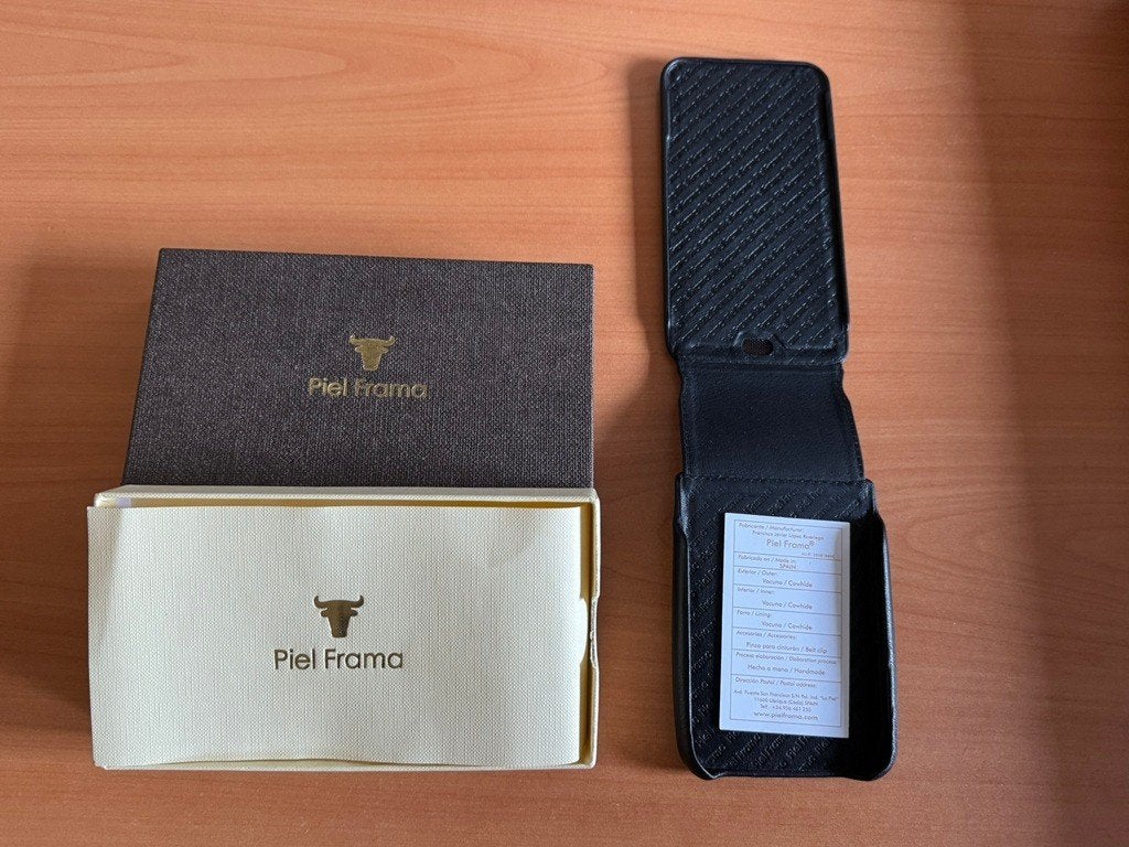 Piel Frama iMagnum iPhone X/XS hoes - Nieuw, Zwart, Overige merken, Nieuw, Ophalen of Verzenden