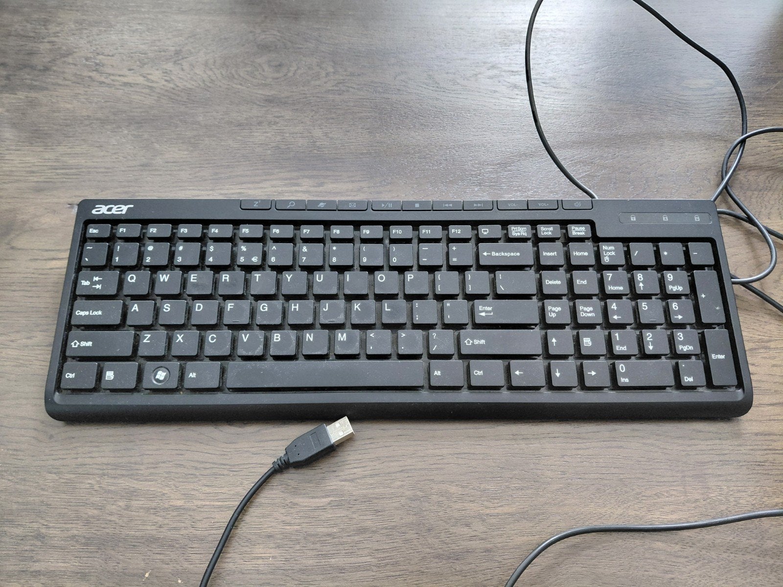 Acer toetsenbord - Goede staat, Ophalen, Zo goed als nieuw, Qwerty, Bedraad