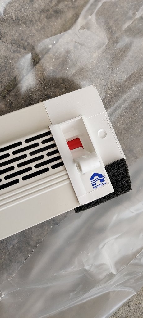 Luchtrooster inbouw voor raam of deur  €20,-, Ophalen of Verzenden, Nieuw, 160 cm of meer