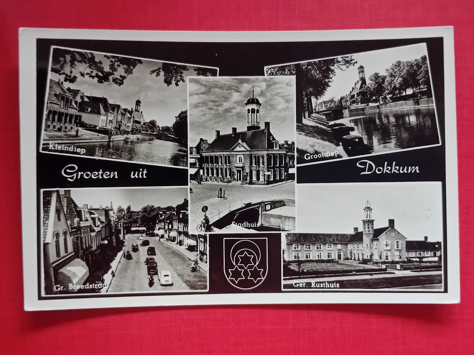 Ansichtkaart Dokkum, Ophalen of Verzenden