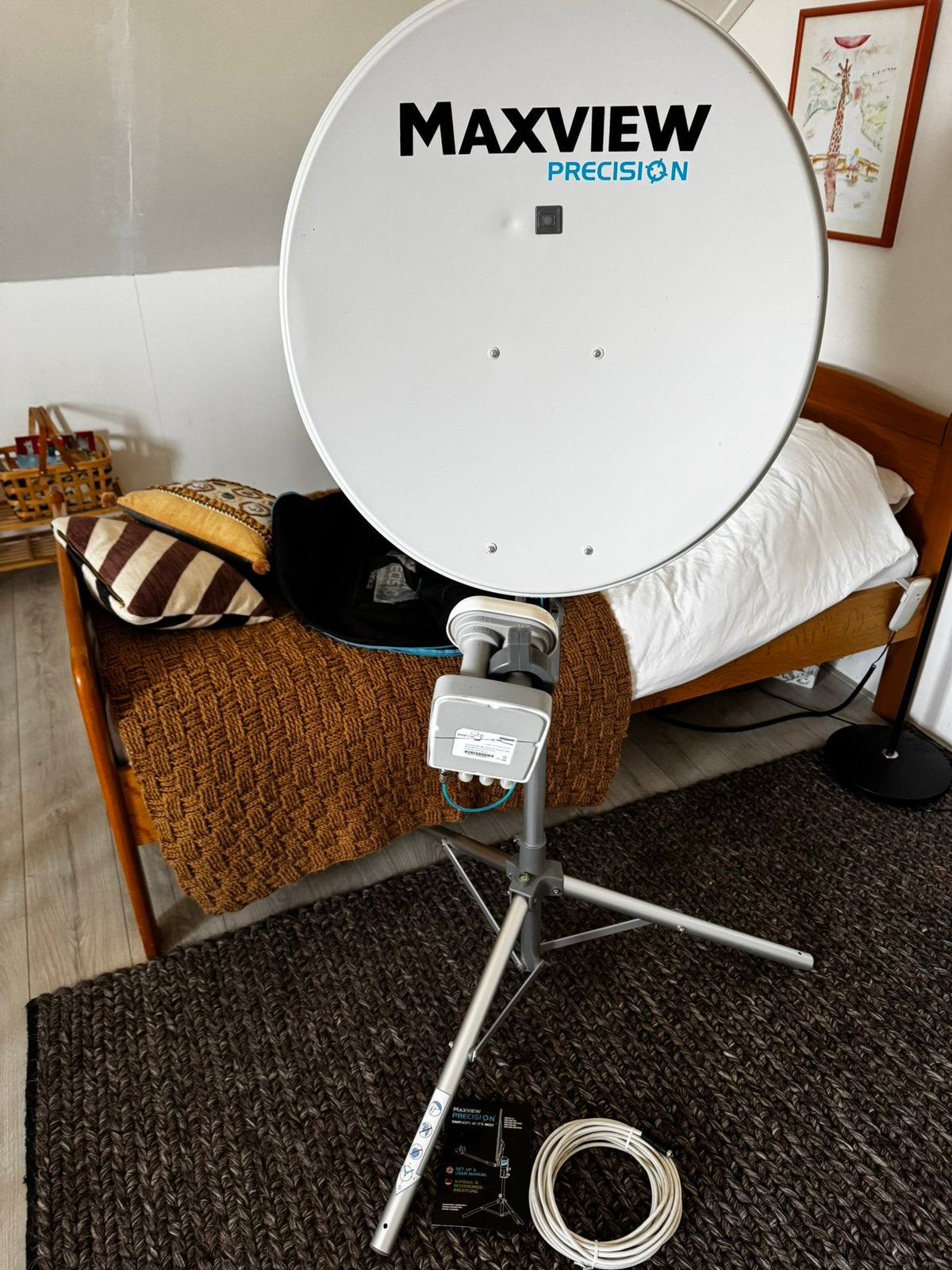 Schotel antenne maxvieuw met ferguson ontvanger, Ophalen of Verzenden, Zo goed als nieuw, Overige merken