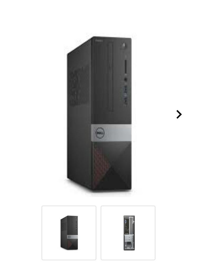 Dell Vostro 3268
Intel Core i5-7400|4GB|120GB, Computers en Software, Desktop Pc's, Ophalen, Zo goed als nieuw, Met monitor, 3 tot 4 Ghz