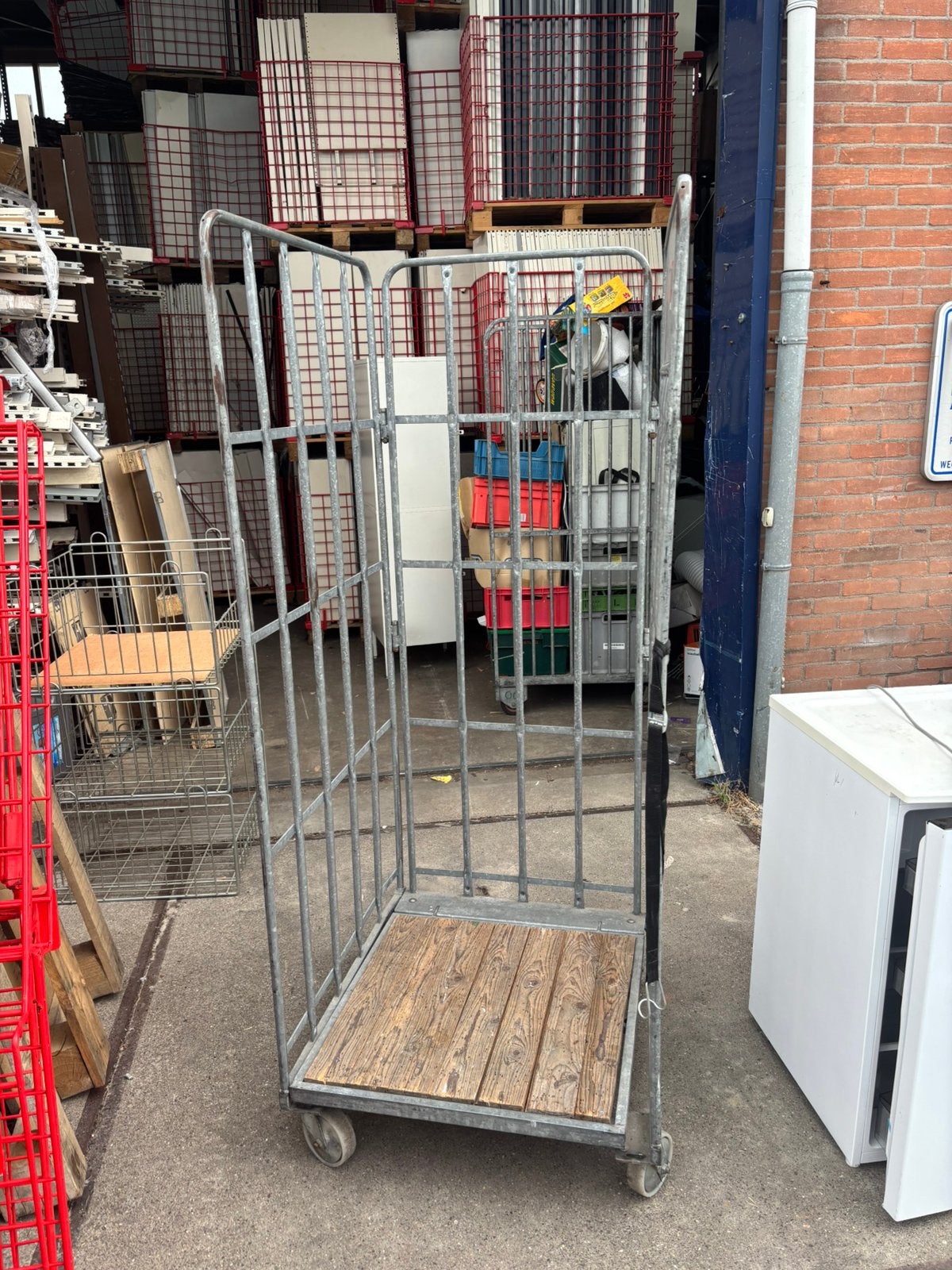 Transportkar, Ophalen, Gebruikt