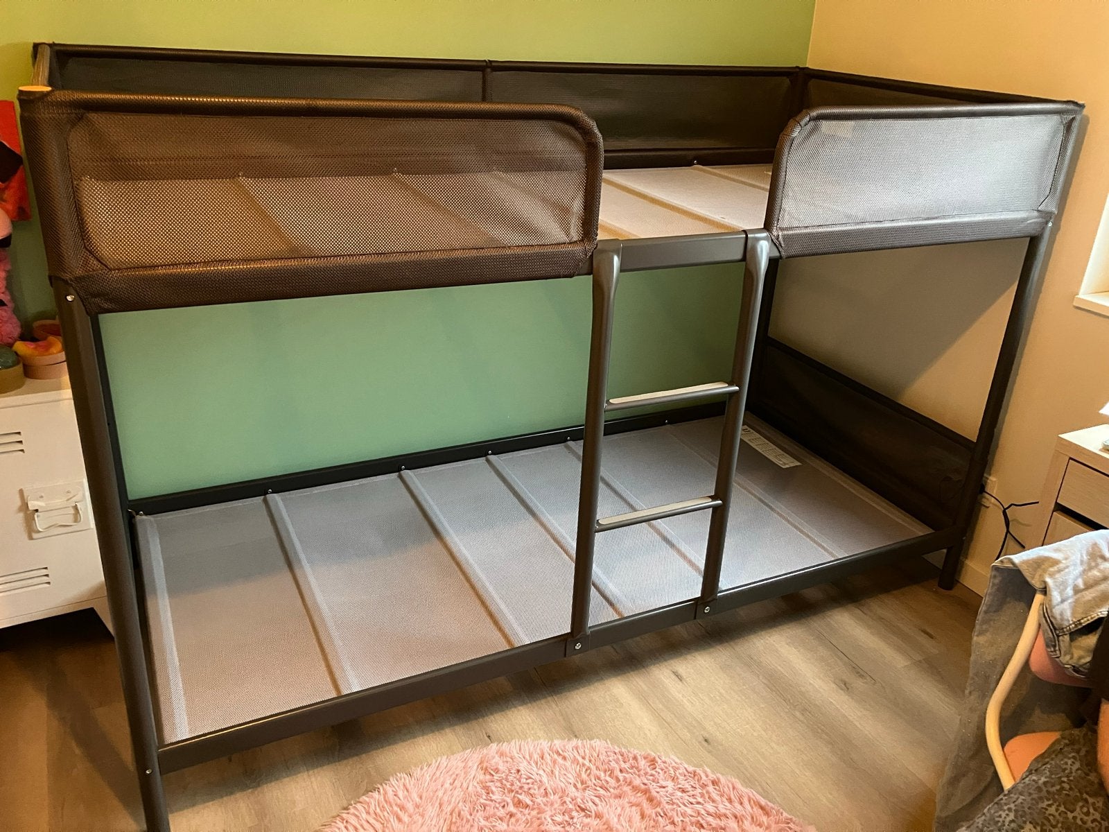 IKEA Tuffing stapelbed frame - Goede staat, Huis en Inrichting, Ophalen, Gebruikt, Tweepersoons, Minder dan 160 cm