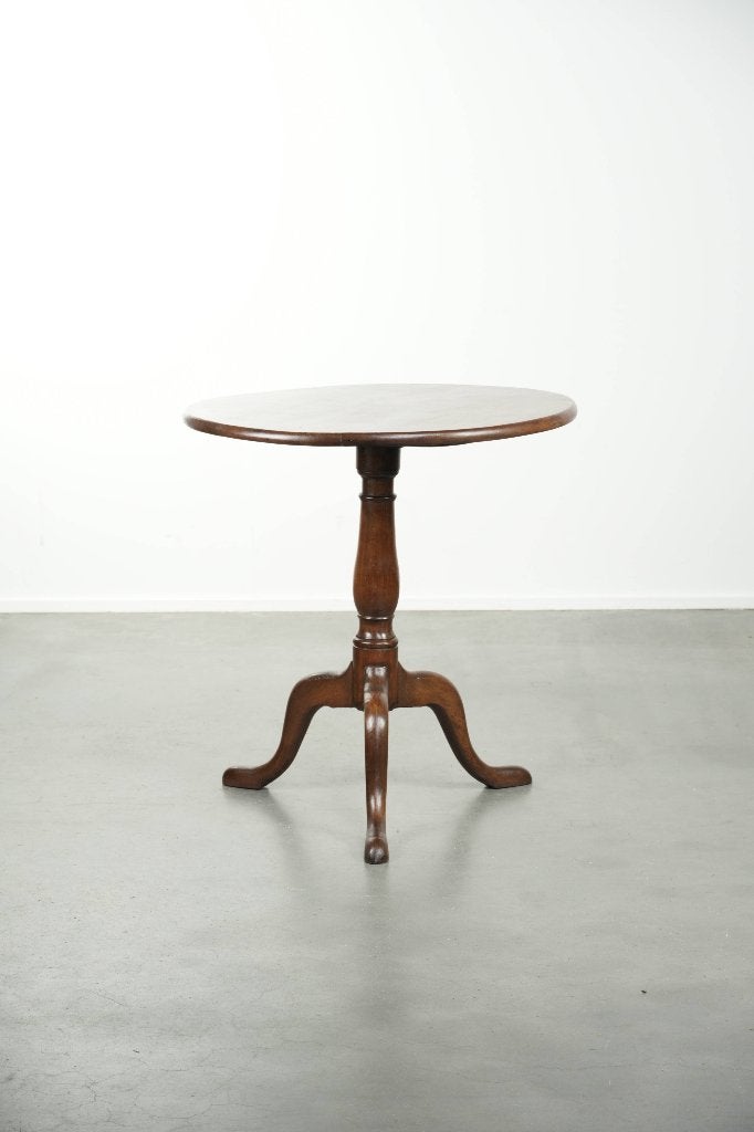 Antieke Engelse eikenhouten tilt top table uit eind 18e eeuw, Antiek en Kunst, Antiek | Meubels | Tafels, Ophalen