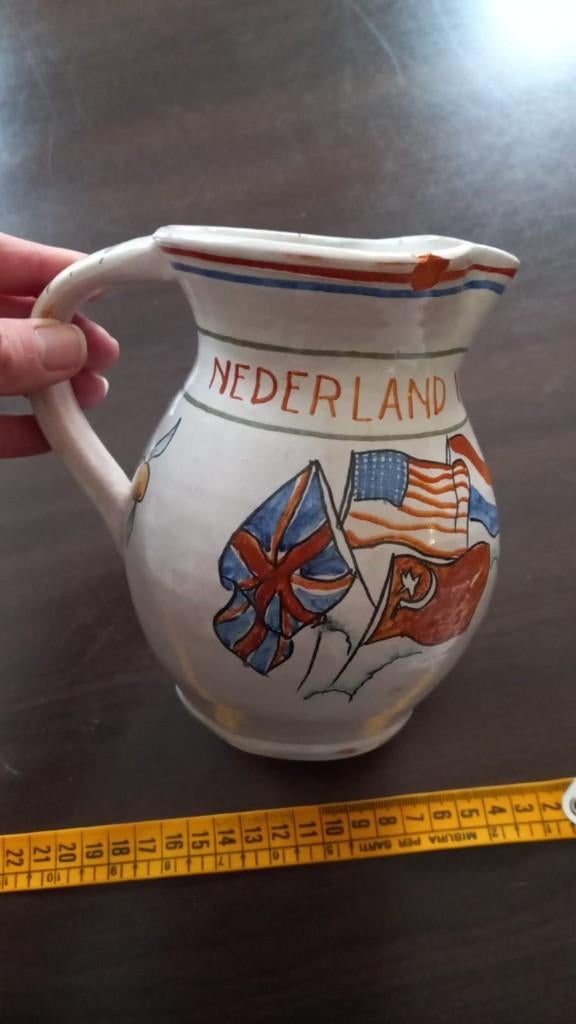 Nederlandse bevrijdingskan uit 1945, Antiek en Kunst, Ophalen