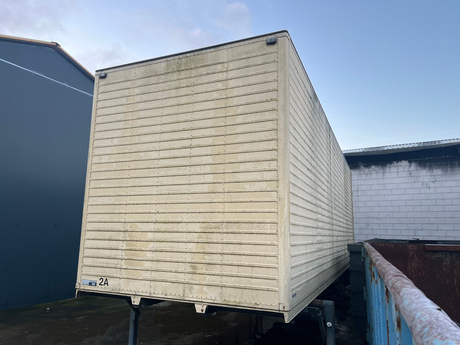 Nette afzetbak renova aluminium, Ophalen, Zo goed als nieuw, Minder dan 100 cm