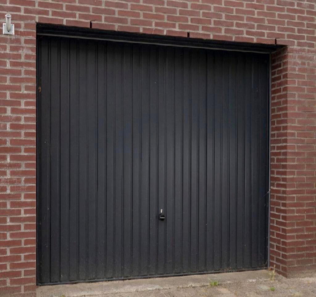 Hörmann kanteldeur 7016 grijs, 225x237.5cm, z.g.a.n., Ophalen, Garagedeur, Zo goed als nieuw, 120 cm of meer