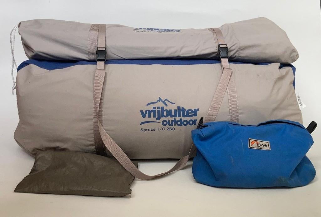 Tent: Vrijbuiter Spruce T/C 260, Ophalen, Gebruikt, Tot en met 3