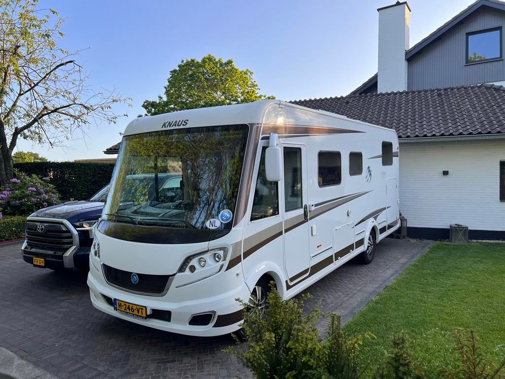Knaus Sky Integraal camper - fiat 150pk automaat Euro 5 2013, Caravans en Kamperen, Integraal, 6 tot 7 meter, Particulier, Koelkast