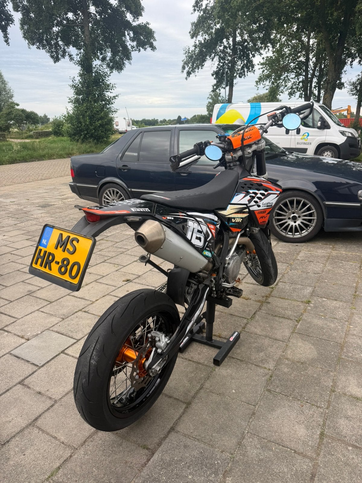 Ktm 530 exc supermoto, Motoren, Motoren | KTM, 530 cc, Gebruikt, Particulier, Handgeschakeld