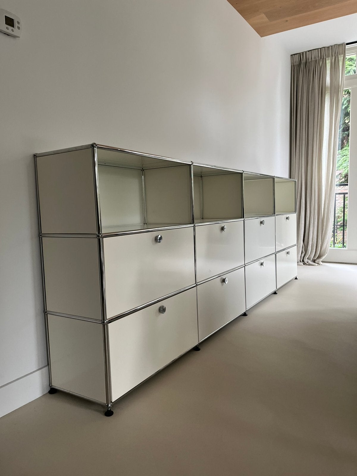 USM Haller kast/sideboard, Ophalen, Zo goed als nieuw, 25 tot 50 cm, 200 cm of meer
