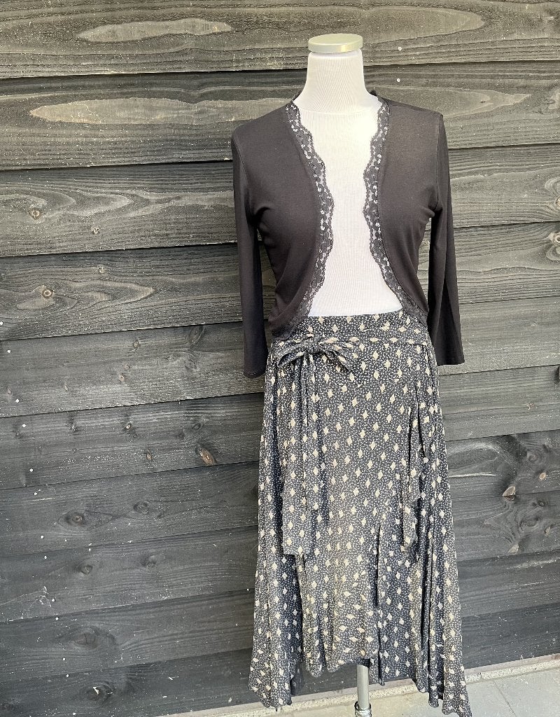 Rok met bolero vestje, Kleding | Dames, Zwart, Ophalen of Verzenden, Zo goed als nieuw, Maat 36 (S)