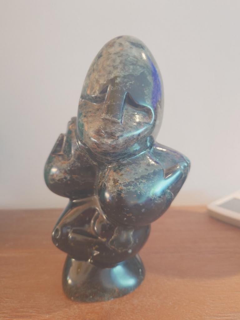 Shona beeldje van Richard Mupumha uit Zimbabwe, Ophalen, Nieuw, Kunststof