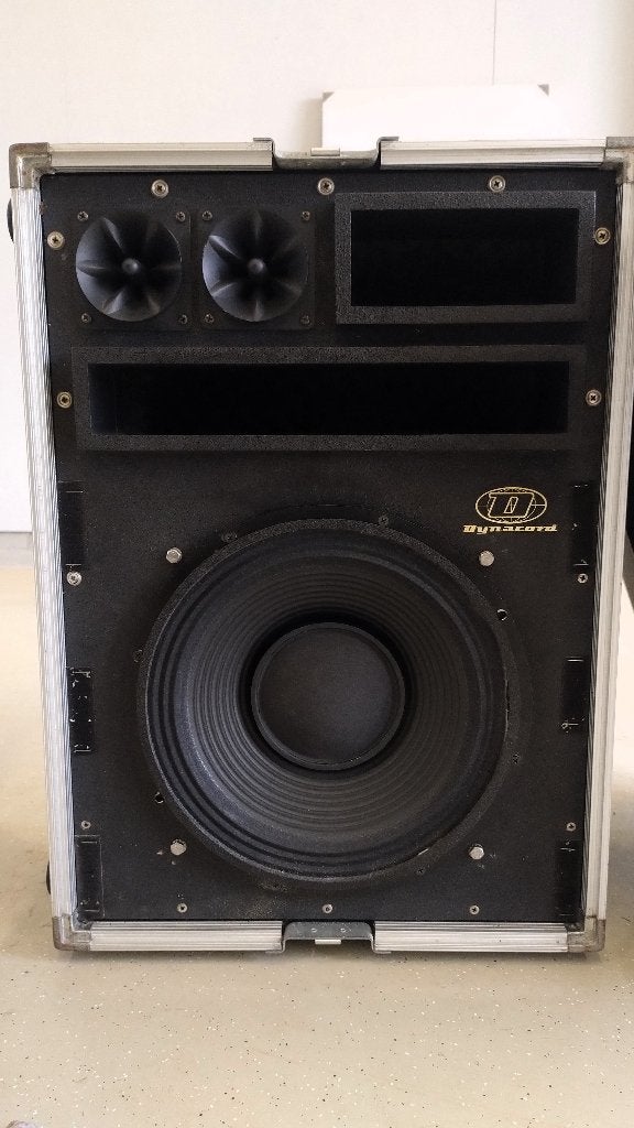 Vintage Dynacord DT 83 PA-speakers, Overige merken, Stereo speakers, Gebruikt, 120 tot 150 watt