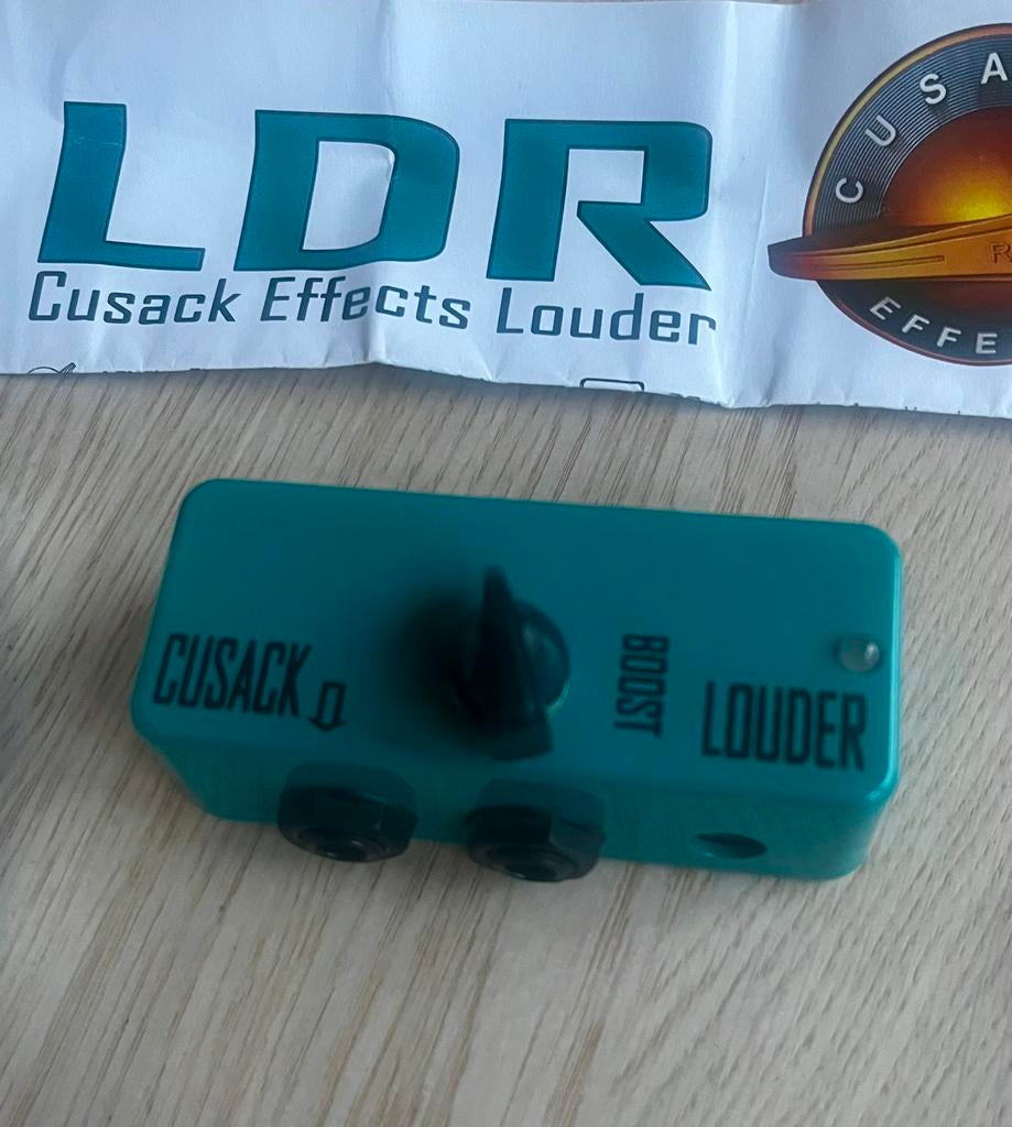 Cusack Louder “Never-Off” boost, Ophalen of Verzenden, Zo goed als nieuw, Volume