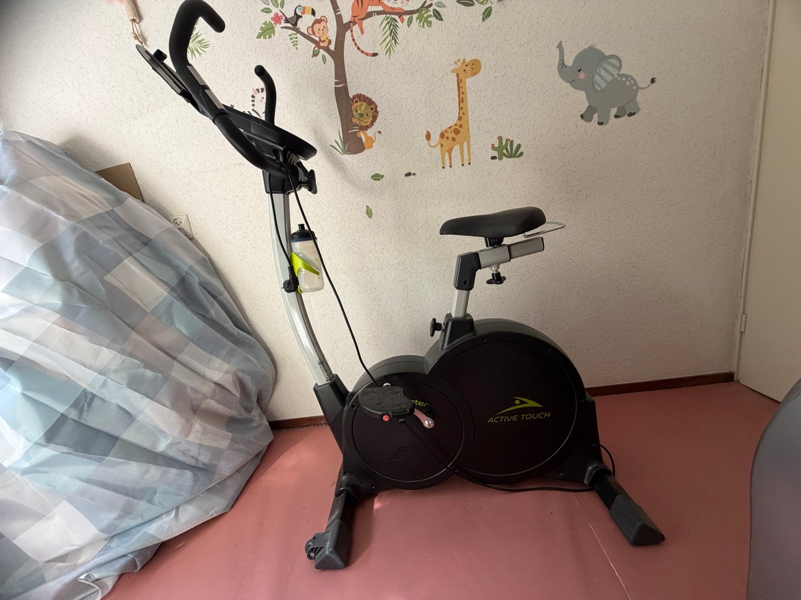 Hometrainer Active Touch Ergometer - Zo goed als nieuw, Ophalen, Zo goed als nieuw, Metaal, Benen