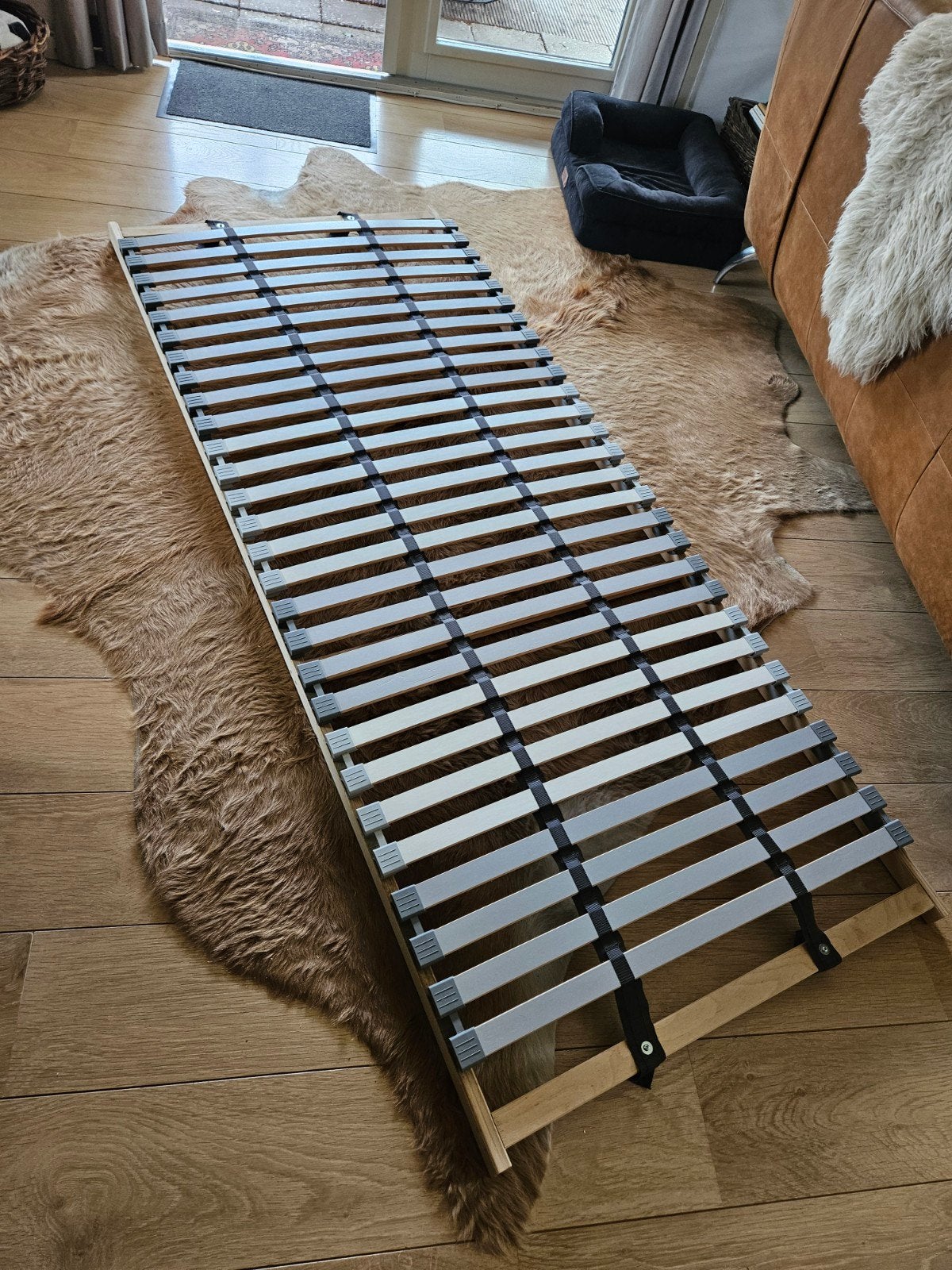 2 lattenbodems 80x200 cm, Ophalen, 180 cm of meer, 70 tot 85 cm