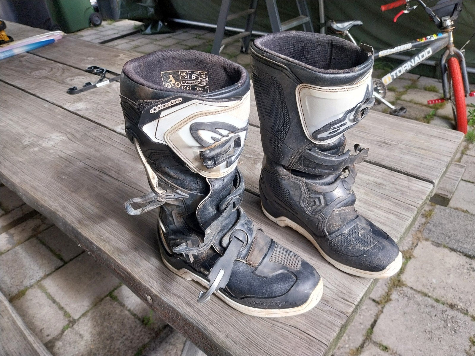 Alpinestars kinder crosslaarzen maat 39 jeugd motorcross, Kinderen, Ophalen of Verzenden, Alpinestars, Laarzen
