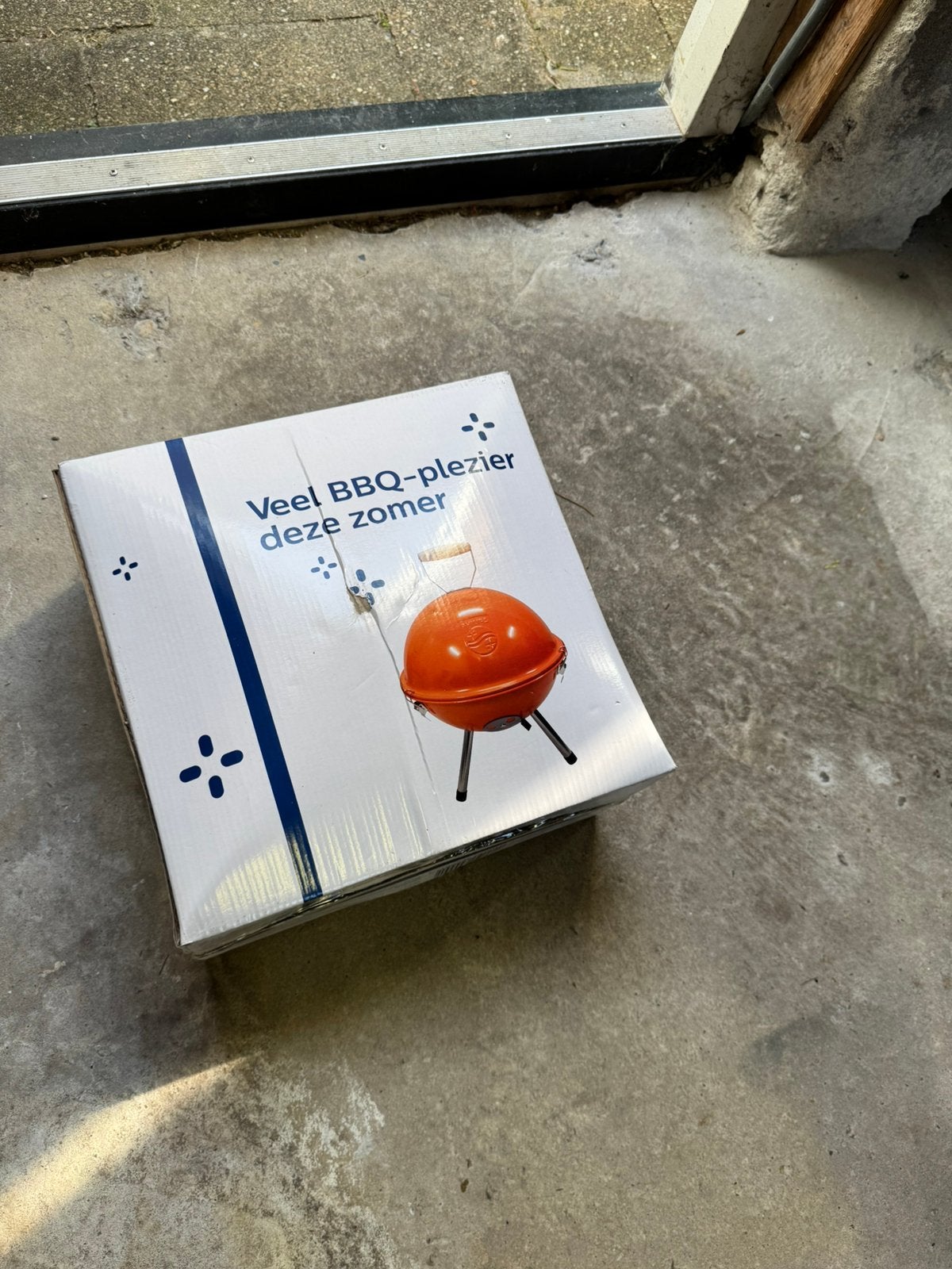 Philips Mini BBQ Oranje – NIEUW & ONGEOPEND, Ophalen of Verzenden, Zo goed als nieuw