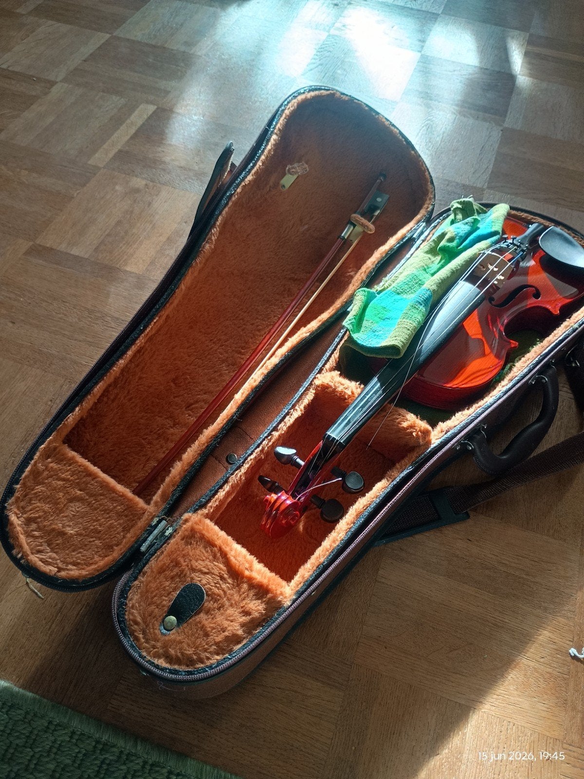 Viool 1/4 maat – kindermaat | inclusief koffer, Ophalen, Gebruikt, Viool, 1/4-viool