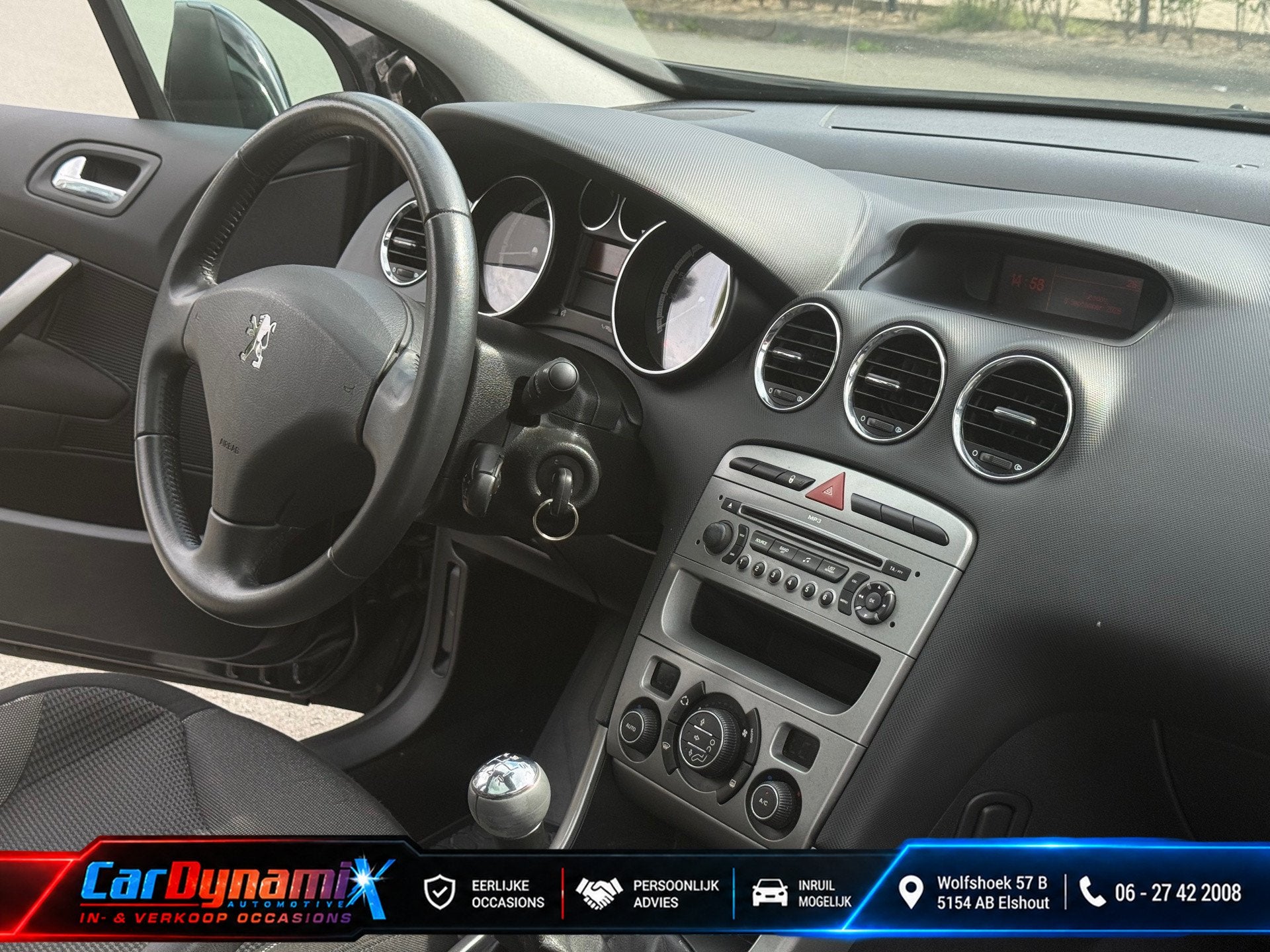 Peugeot 308 1.6 VTi XS | LMV | Panodak | Nwe APK | Airco | N, Voorwielaandrijving, 15 km/l, 680 kg, 4 cilinders