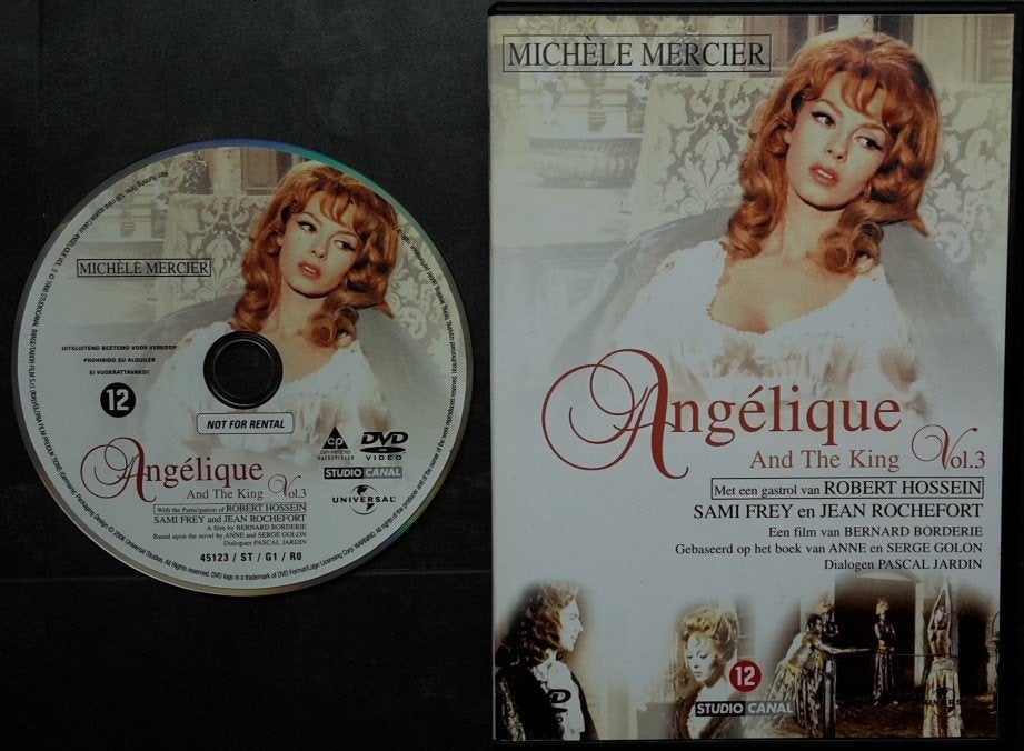 DVD - Angelique and the King Vol. 3 - 1966 Michele Mercier, 1960 tot 1980, Alle leeftijden, Zo goed als nieuw, Ophalen of Verzenden