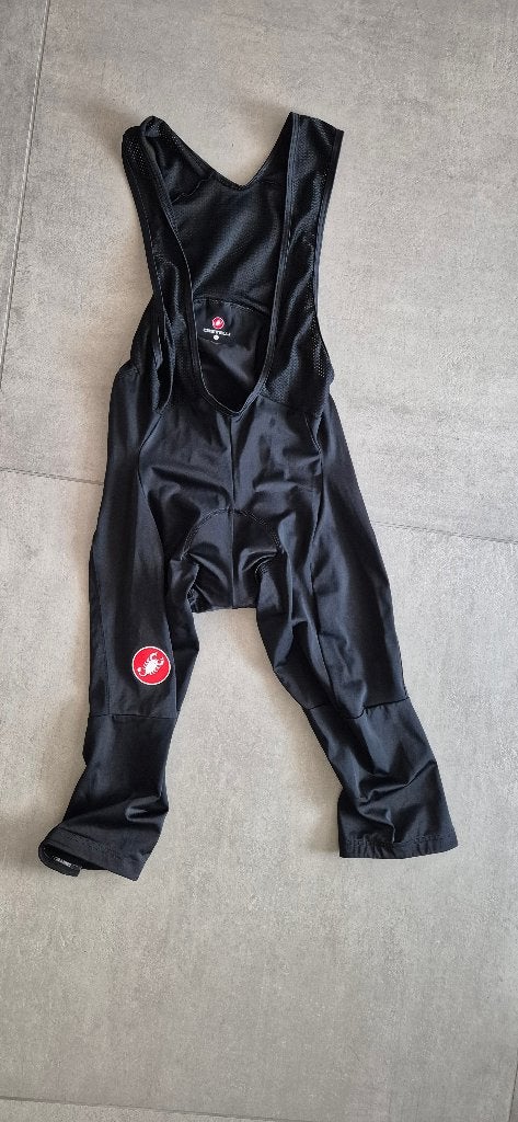 Castelli Ergo Tre Fietsbroek Black Heren 3 kwart, Fietsen en Brommers, Fietsaccessoires | Fietskleding, Castelli, Heren, Zo goed als nieuw
