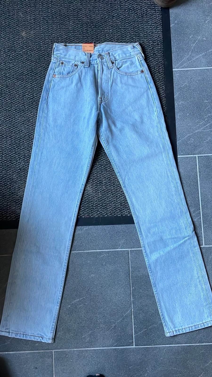 Levi's 501 vintage jeans w25 l30 nieuw met kaartjes, Ophalen of Verzenden, Nieuw, Blauw