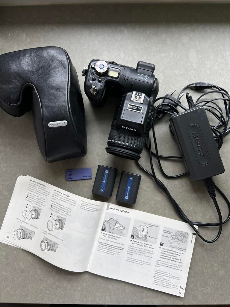 Sony Cyber-shot DSC-F828 camera, Ophalen, Gebruikt, Minder dan 8x, Sony