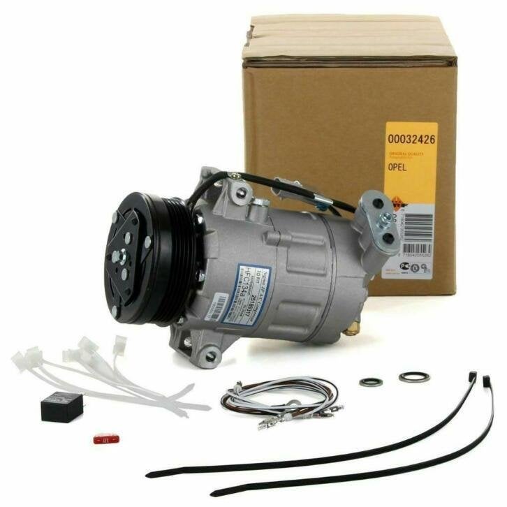 COMPRESOR Aircopomp opel astra airco compressor, Auto diversen, Ophalen of Verzenden
