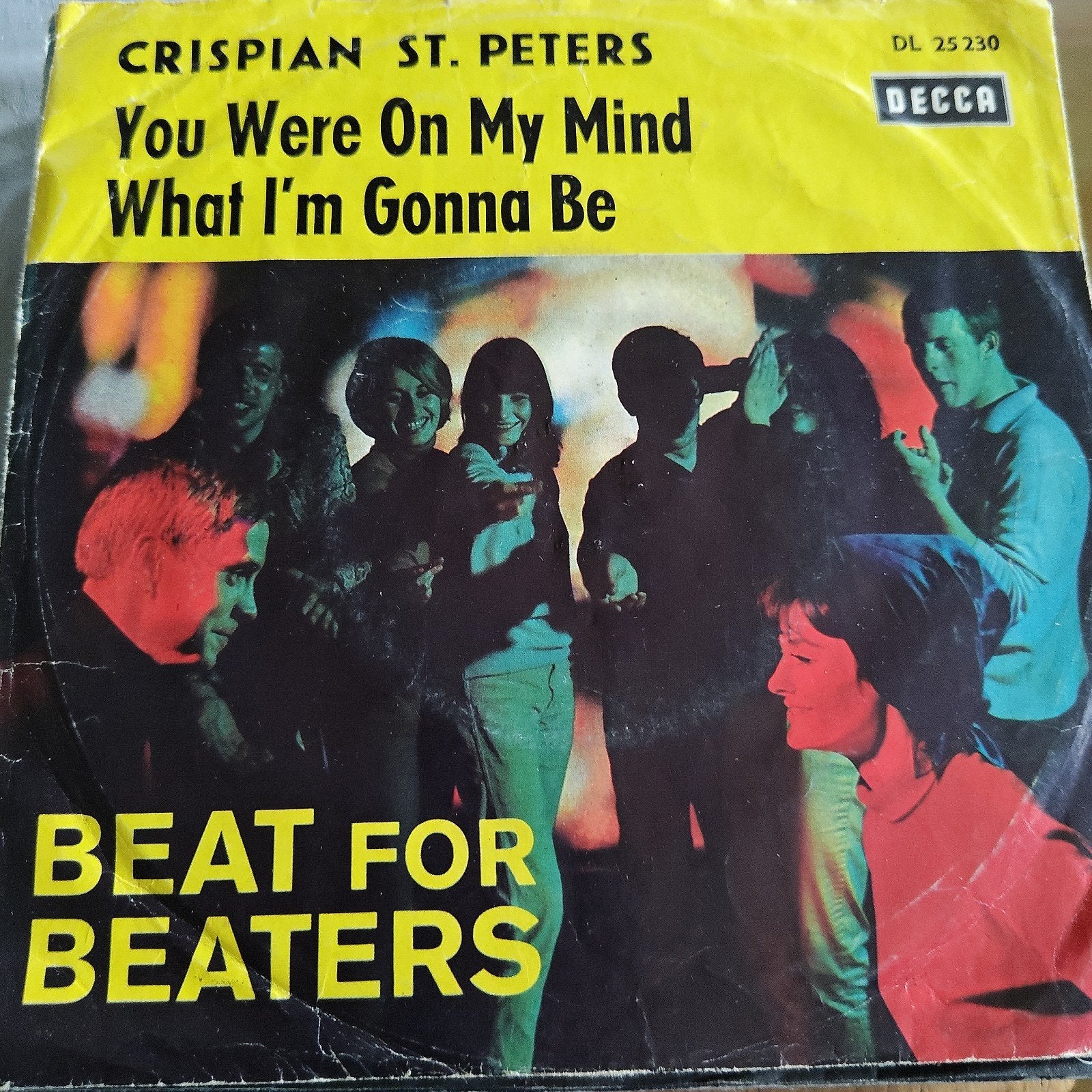 Crispian St. Peters You Were On My Mind / What I'm Gonna Be, Gebruikt, 7 inch, Ophalen of Verzenden, Pop