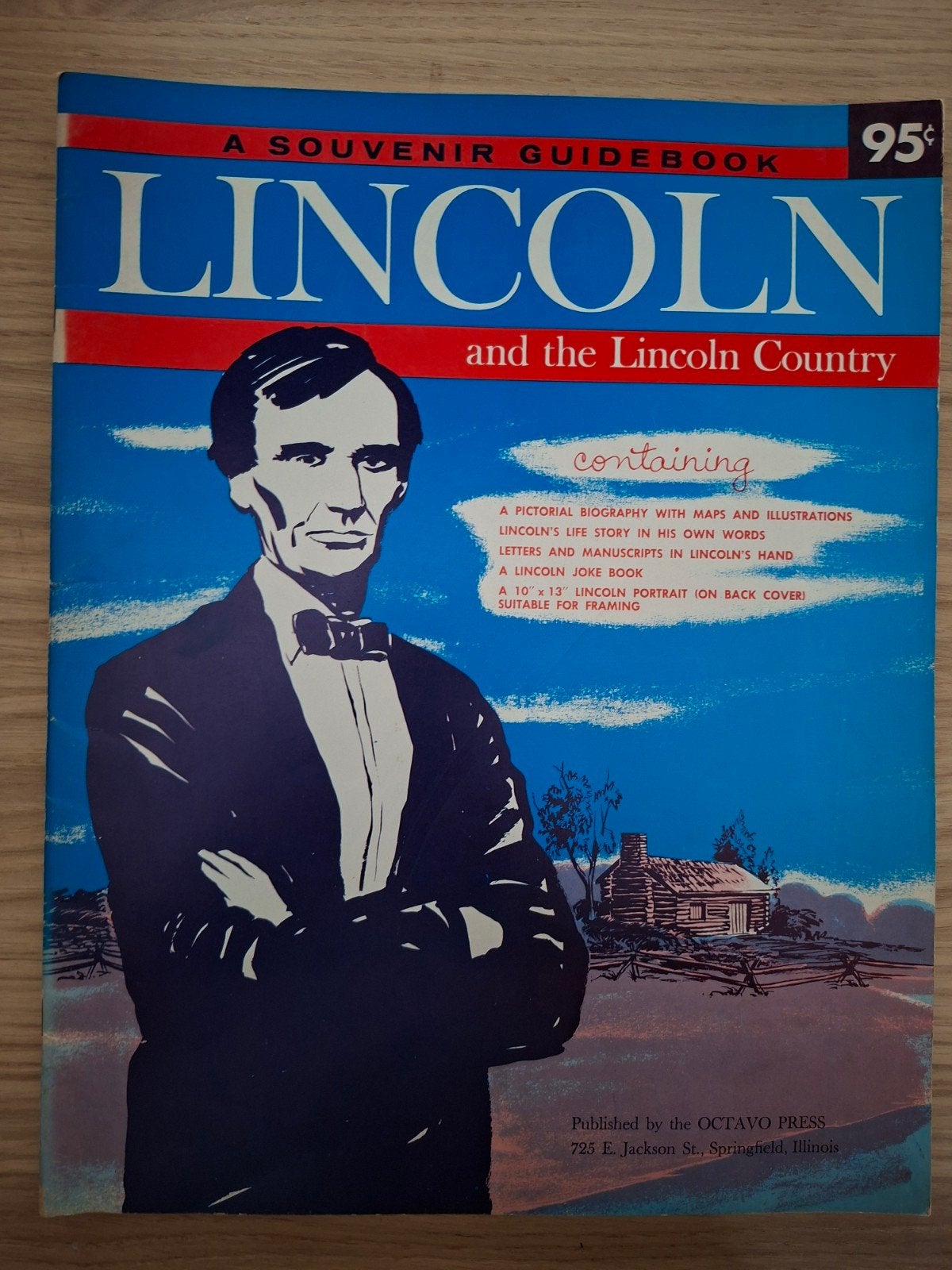 A Souvenir Guidebook Lincoln and the Lincoln Country, Ophalen of Verzenden, Gelezen, Abraham Lincoln, Politiek