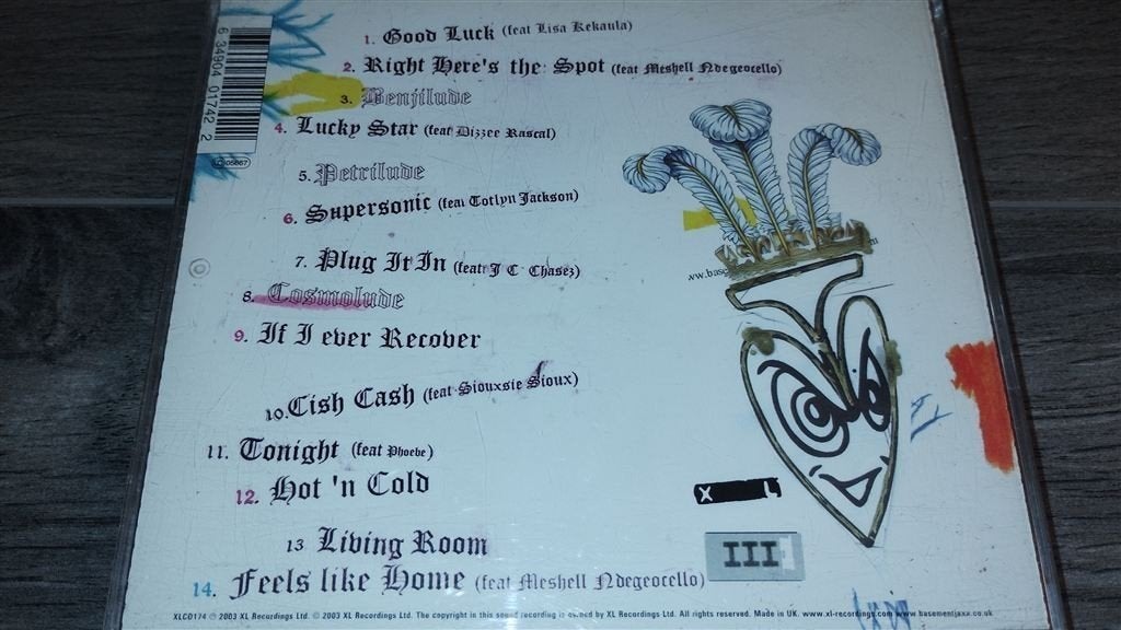 Basement Jaxx - Kish Kash, Ophalen of Verzenden, Zo goed als nieuw, Disco