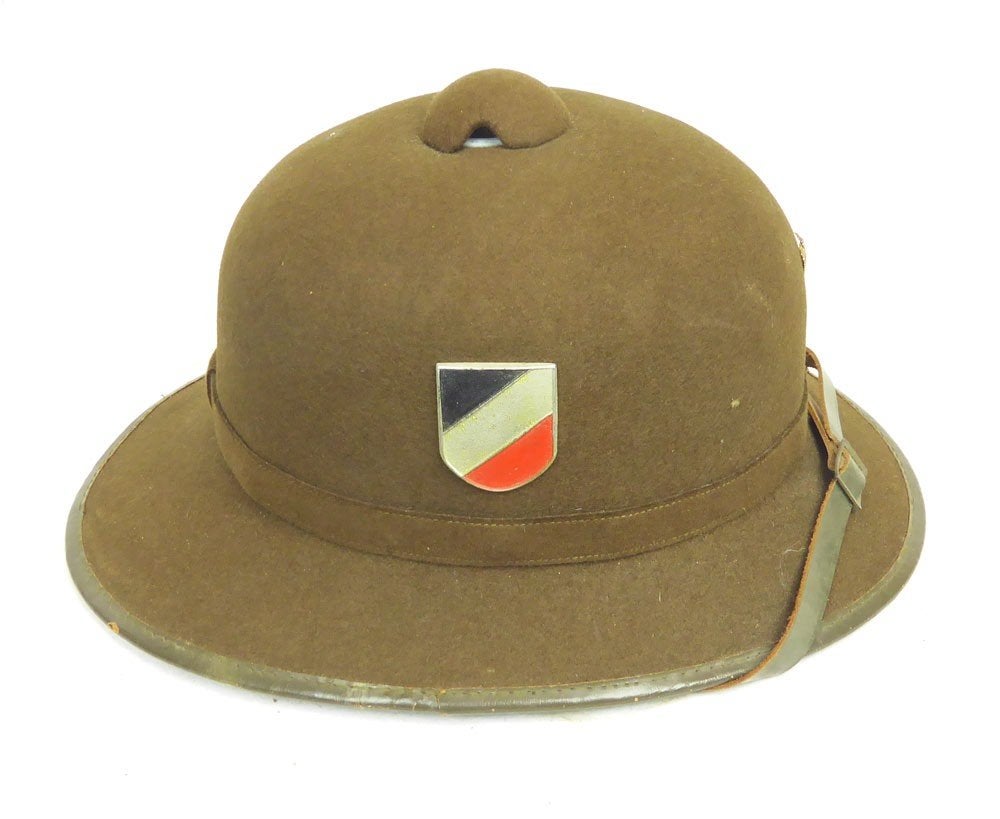 Tropen helm schildje adelaar, Verzamelen, Ophalen of Verzenden, Duitsland, Embleem of Badge