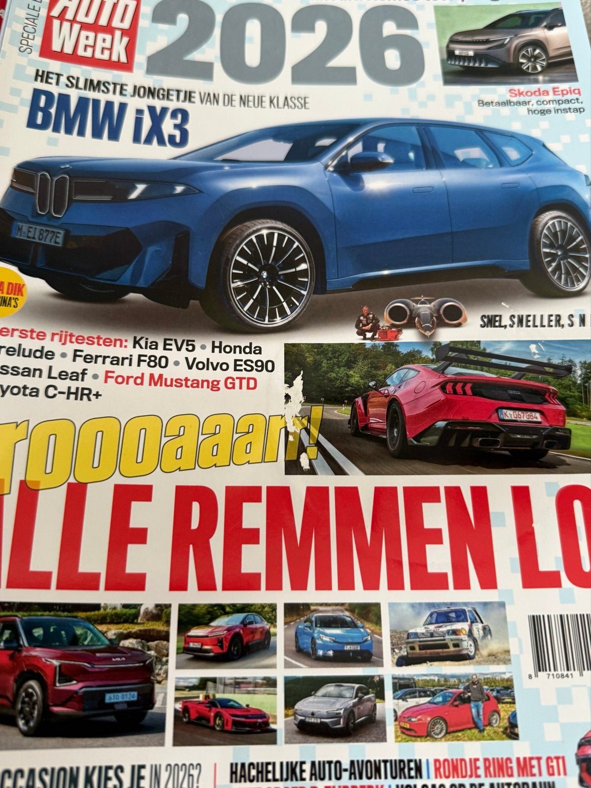 Autoweek jaargangen 2025 (nr 42-52) en 2026 (nr 1-8, 22), Ophalen, Gelezen, Algemeen