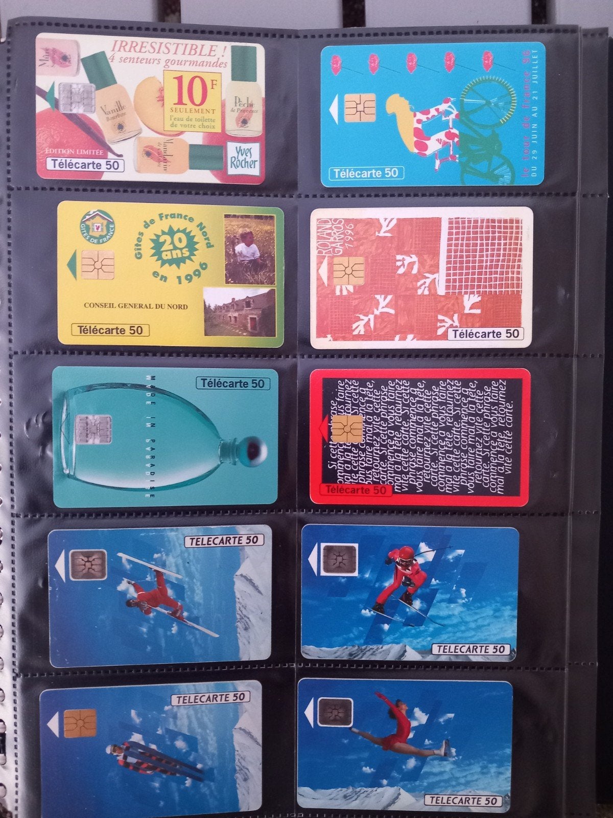 Verzameling Franse Télécarte 20 telefoonkaarten, Ophalen of Verzenden, Buitenland