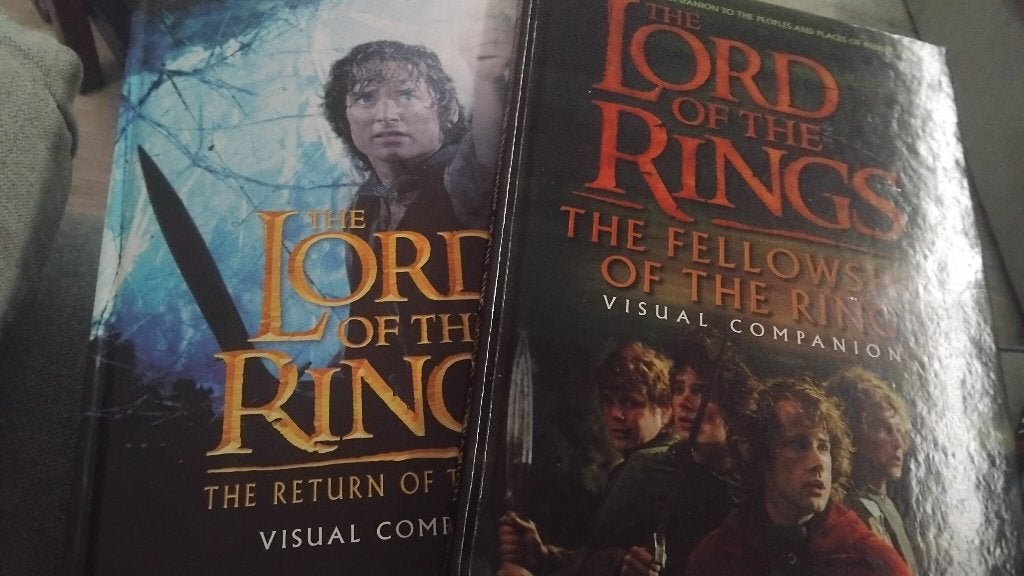 Lord of the rings 2 Engelse boeken, Ophalen of Verzenden, Gebruikt, Boek of Poster