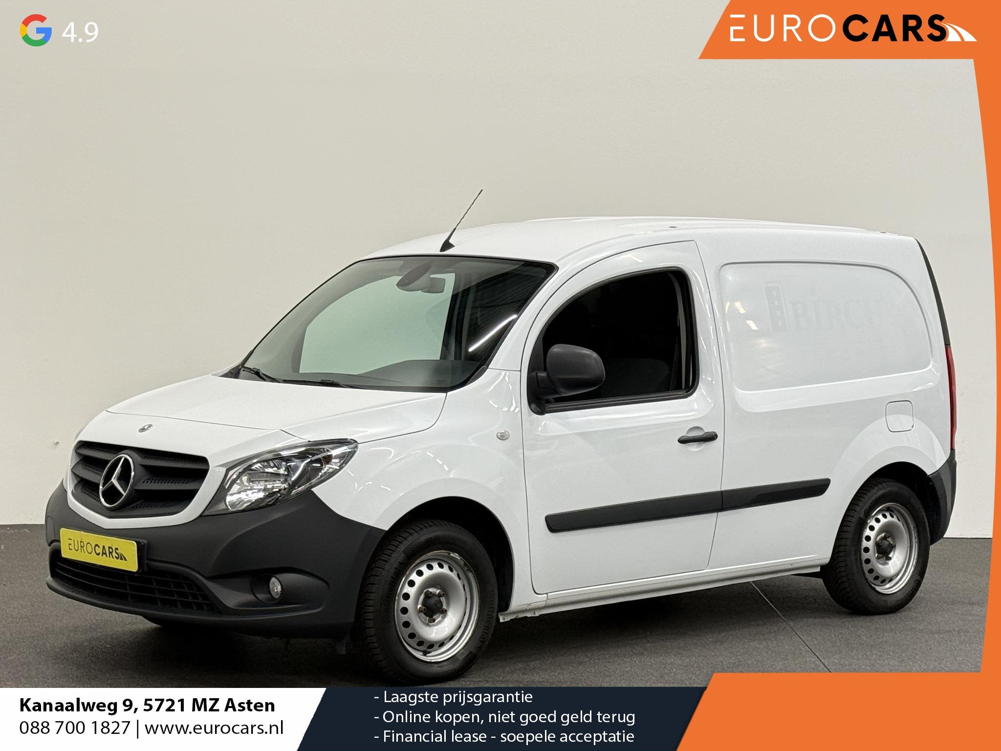 Mercedes-Benz Citan 109 CDI Trekhaak Airco Cruise Control St, Voorwielaandrijving, Stof, Gebruikt, Euro 6