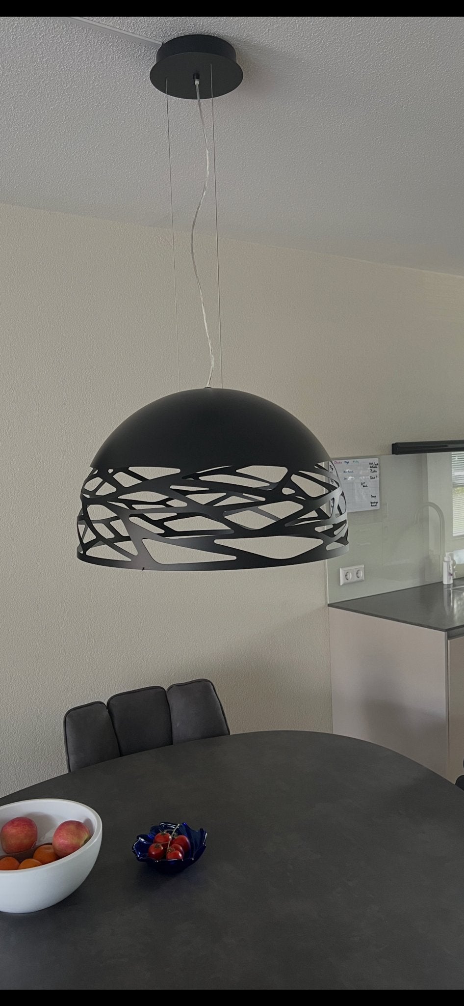 Lodes Kelly Dome 60cm Moderne hanglamp, Ophalen of Verzenden, Zo goed als nieuw, Metaal, E27 (groot)