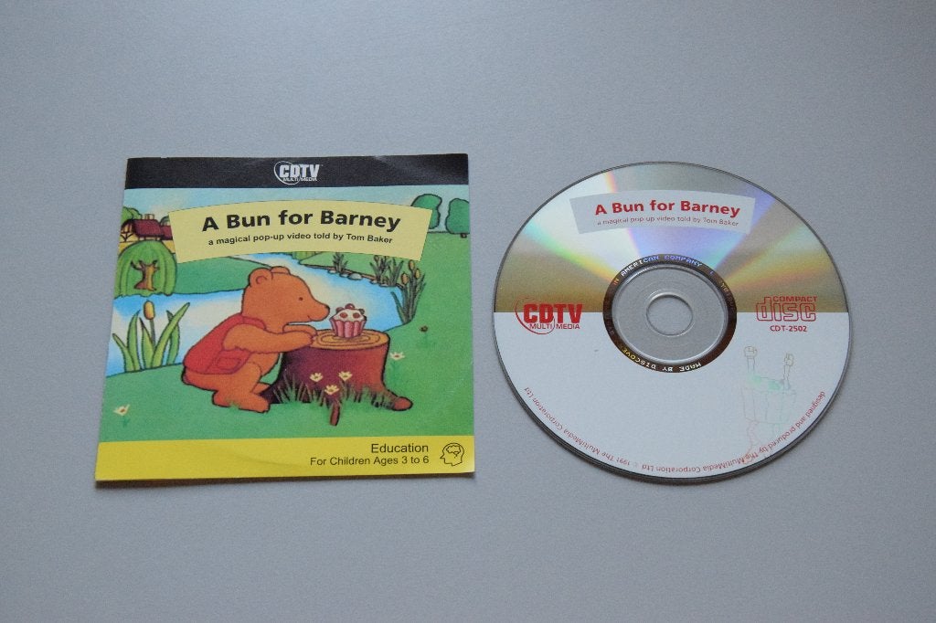 Commodore CDTV : A Bun for Barney, Puzzel en Educatief, Gebruikt, 1 speler, Ophalen of Verzenden