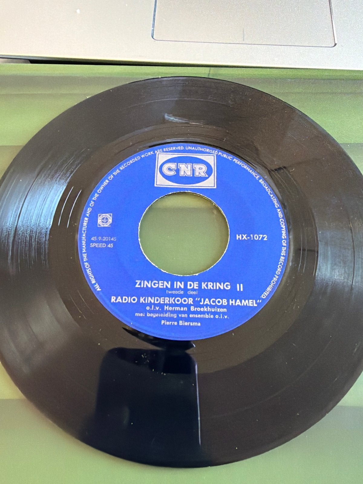 Radio Kinderkoor "Jacob Hamel" - Zingen in de Kring II (Sing, Gebruikt, Verzenden, Voor 1960, Single