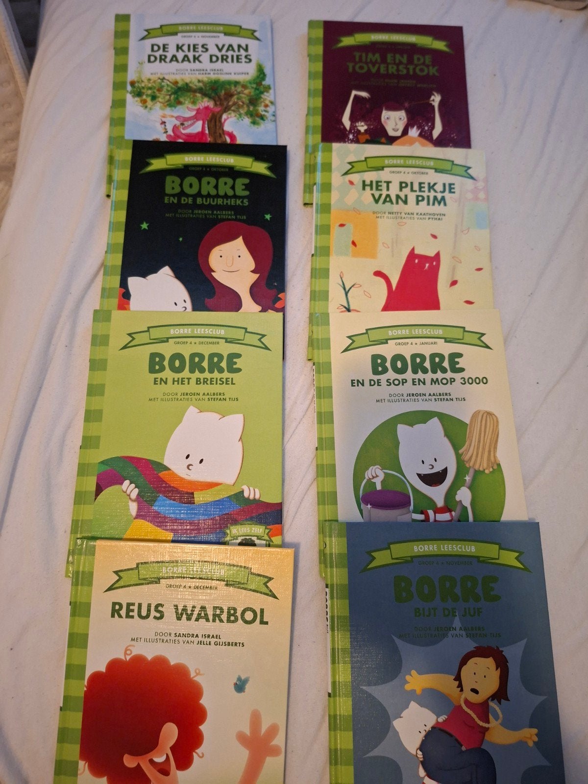 Borre Leesclub Boekjes Groep 4 (Diverse Titels), Boeken, Ophalen