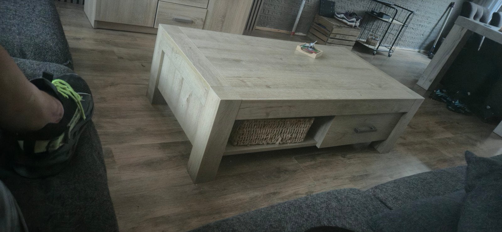 zgan salon tafel, Ophalen, 100 tot 150 cm, 50 tot 100 cm, Zo goed als nieuw