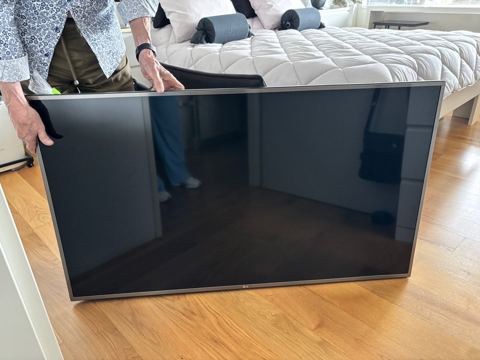 LG 55 inch tv - perfect voor muurmontage, Ophalen, Gebruikt, 100 cm of meer, LG