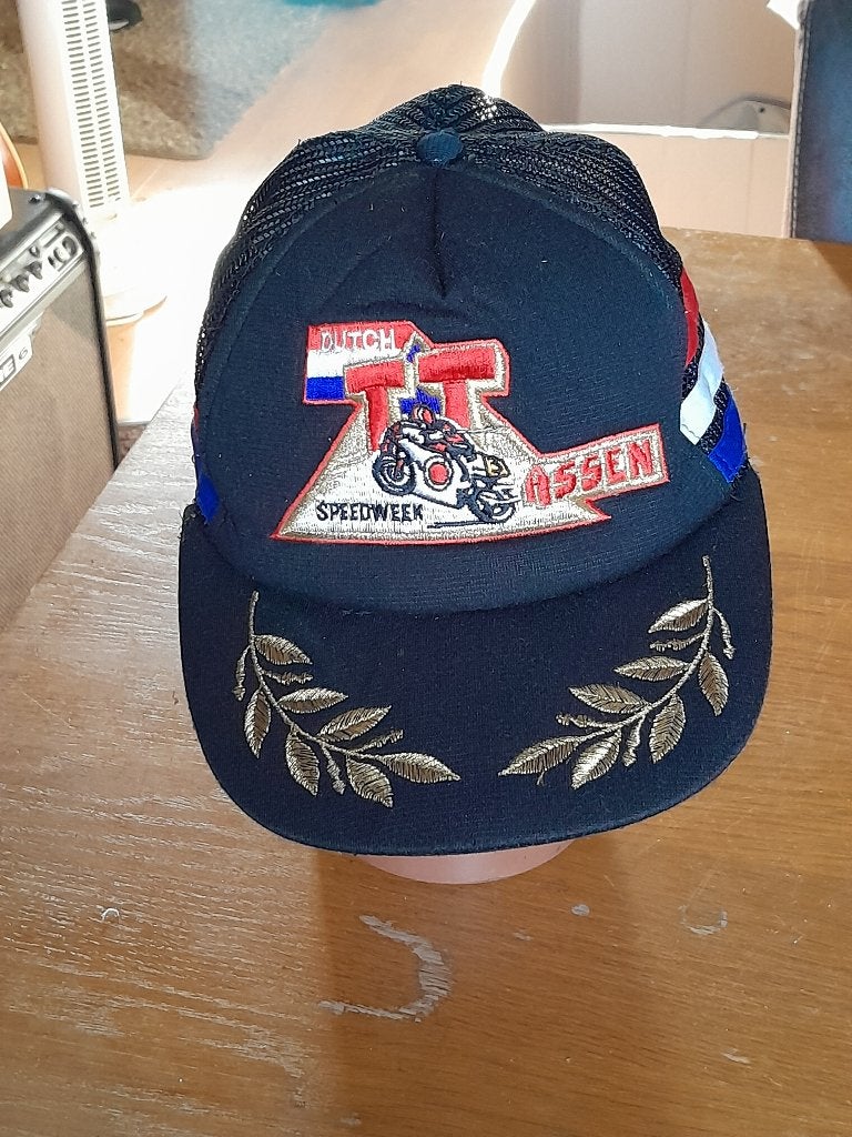 TT Assen Speedweek trucker pet / cap uninersele maat ZGAN, Ophalen of Verzenden, Zo goed als nieuw, Motoren