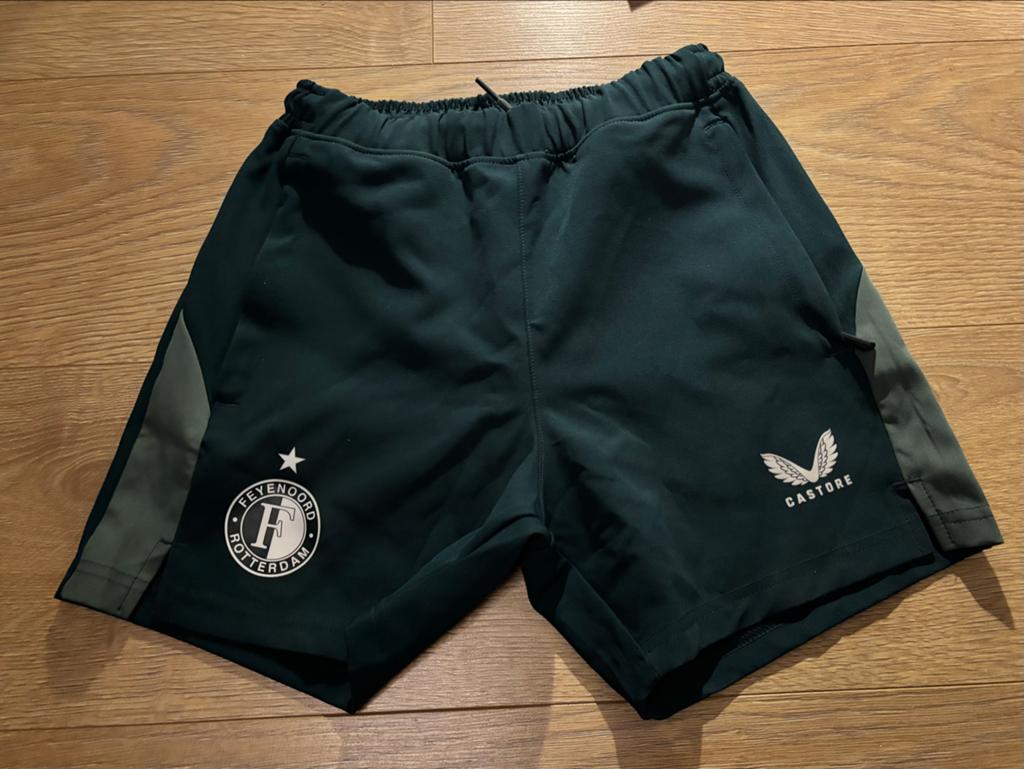 Feyenoord Castore short - Maat 146CM - Nieuw, Ophalen of Verzenden, Nieuw, Jongen