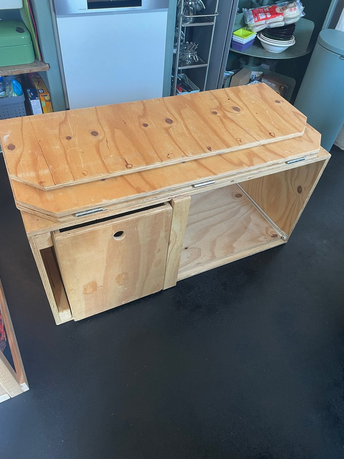 Camperbox, Caravans en Kamperen, Ophalen, Gebruikt