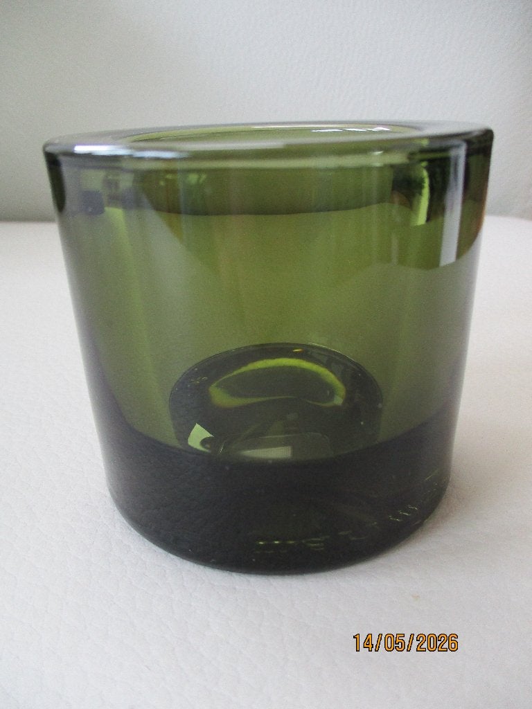 Iittala - Marimekko - Kivi - Finland, Waxinelichthouder, Ophalen of Verzenden, 6 cm, Groen