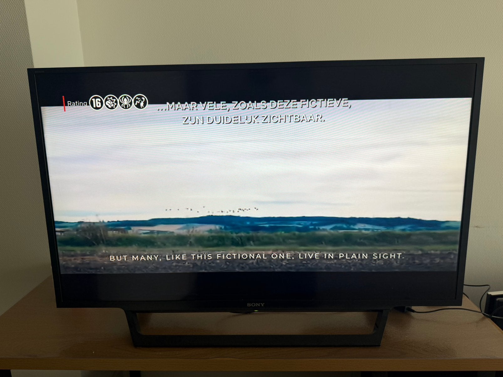 Sony bravia 40 inch smart led tv, Ophalen, LED, 50 Hz, Zo goed als nieuw